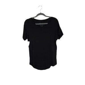 NWT Agnes & Dora Melrose Hi-Lo Top in black Size Small